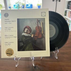 Bach Triple Concerto in D Major / Oboe d'Amore Concerto in A Major LP 1970